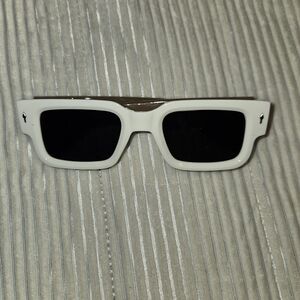 Chic White Sunglasses for Men